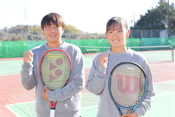 24/02/10 三重グリーンテニスの２人が全国へ