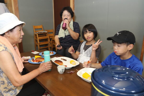 25/08/24 夏の思い出に　地域食堂いしぐれで夏祭り